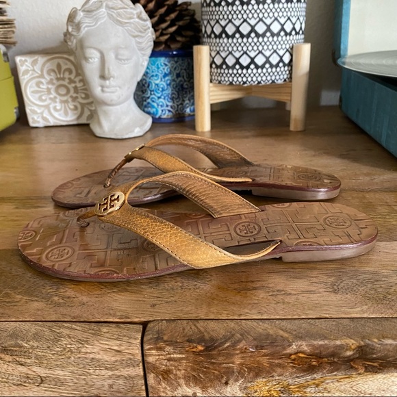 TORY BURCH THONG “ TORA SANDALS - Picture 3 of 11